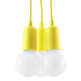 Lampa wisząca DIEGO 3 żółta | sklep MIRAT kolekcja diego