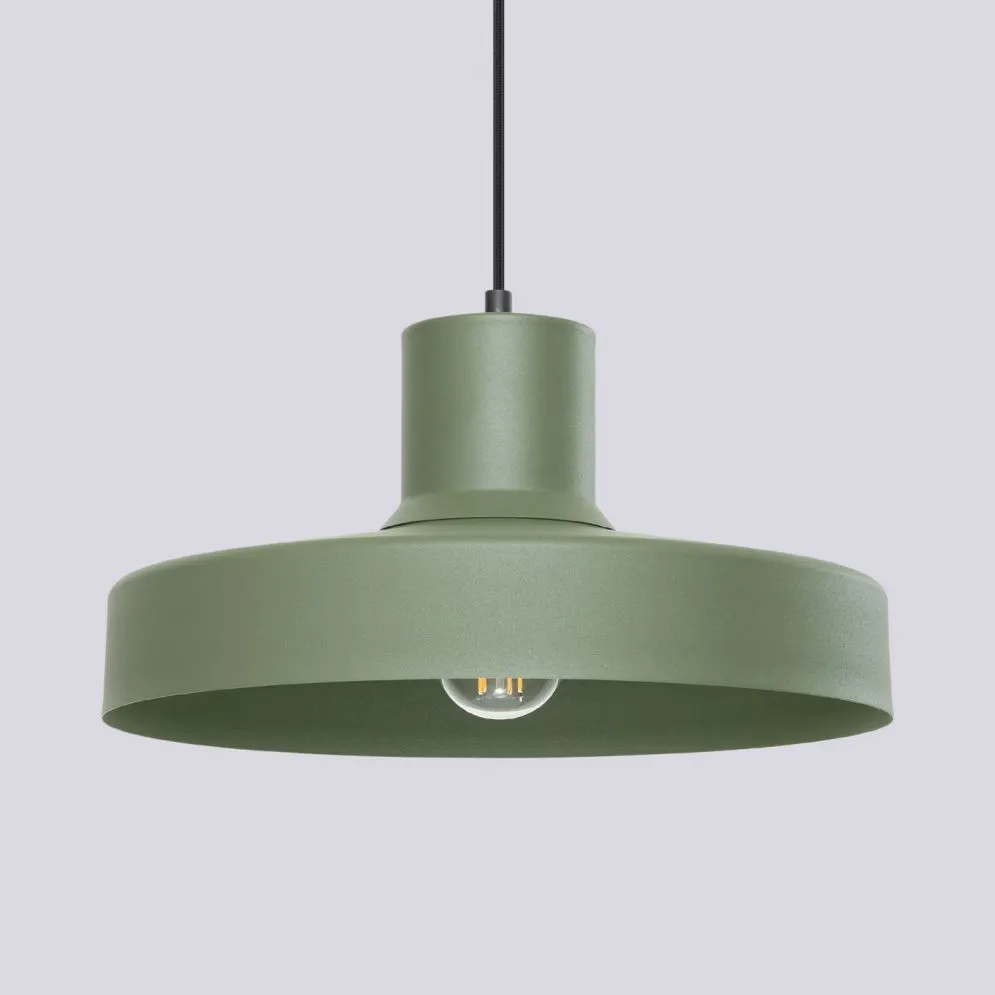 Lampa wisząca BILO zielona oliwka | sklep MIRAT kolekcja bilo