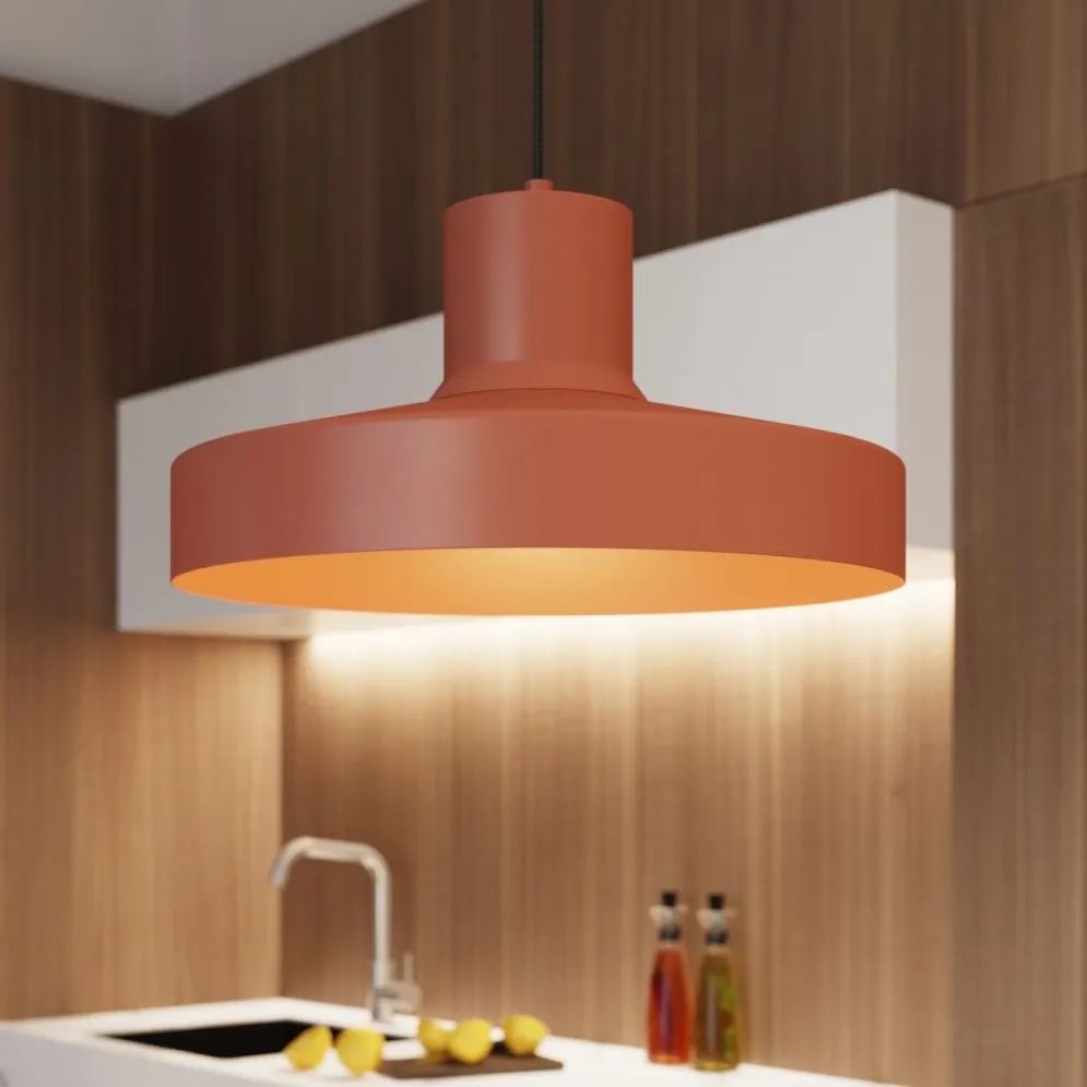 Lampa wisząca BILO ochra czerwona | sklep MIRAT  kolekcja bilo