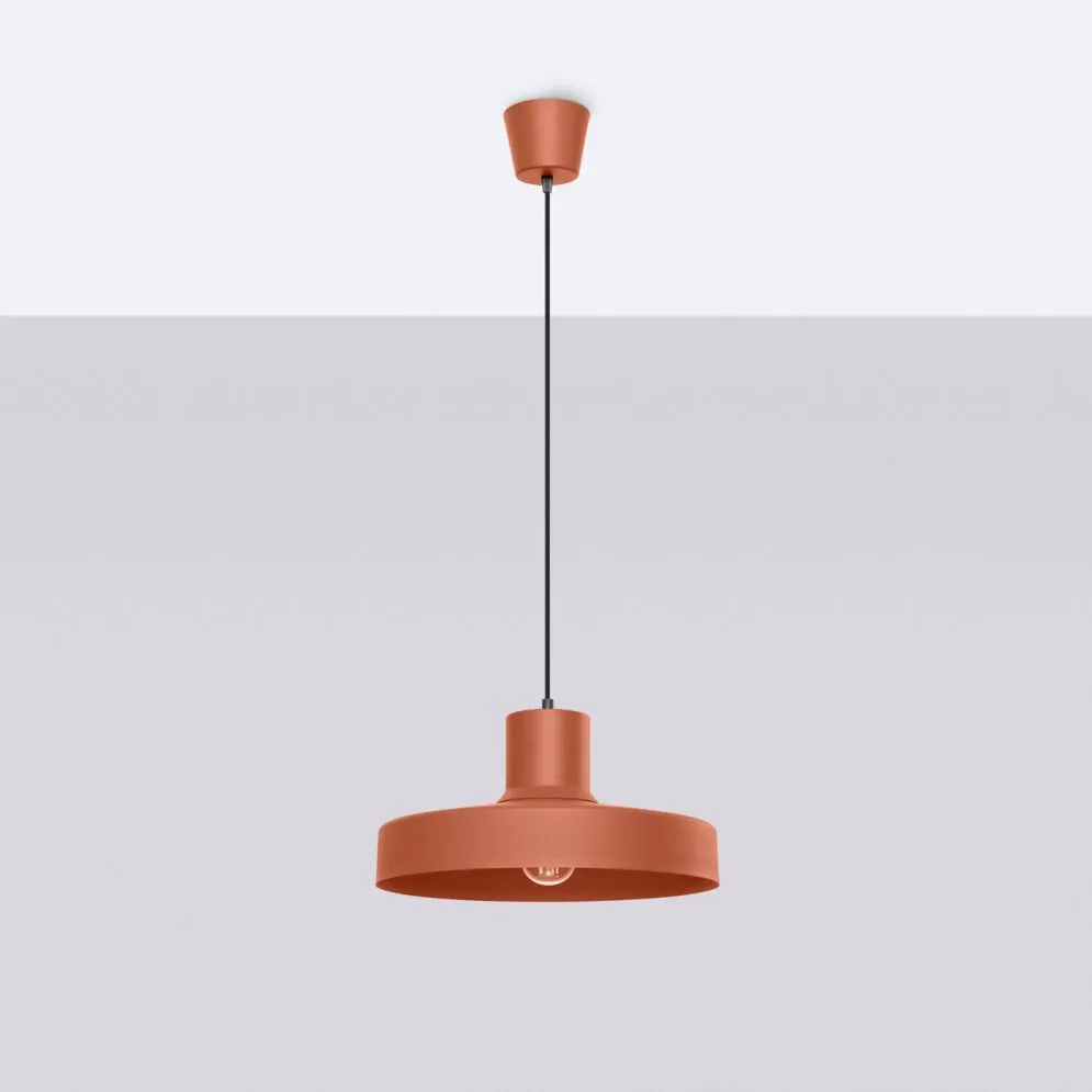 Lampa wisząca BILO ochra czerwona | sklep MIRAT  kolekcja bilo