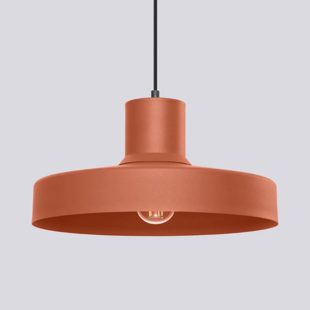 Lampa wisząca BILO ochra czerwona | sklep MIRAT  kolekcja bilo