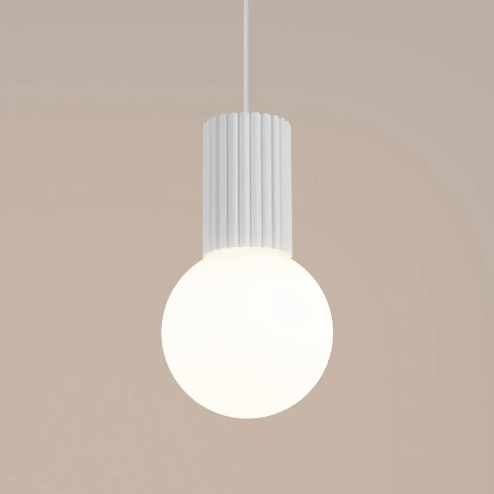 Lampa wisząca HALO 1 biała | sklep MIRAT  kolekcja halo