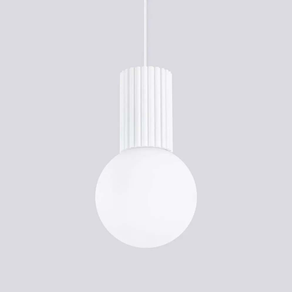 Lampa wisząca HALO 1 biała | sklep MIRAT  kolekcja halo