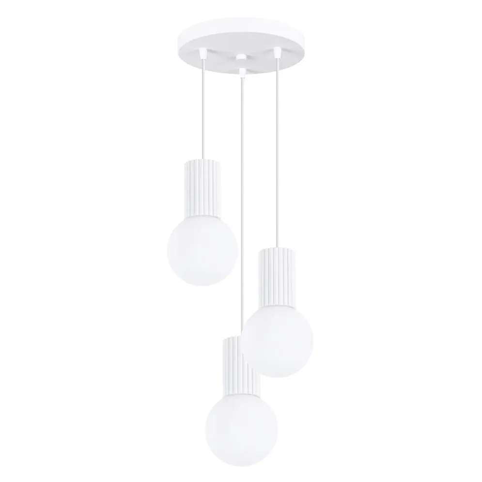 Lampa wisząca HALO 3P biała | sklep MIRAT kolekcja halo