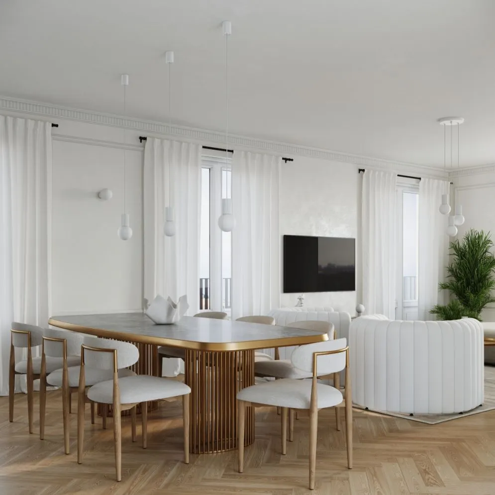 Lampa wisząca HALO 3P biała | sklep MIRAT kolekcja halo