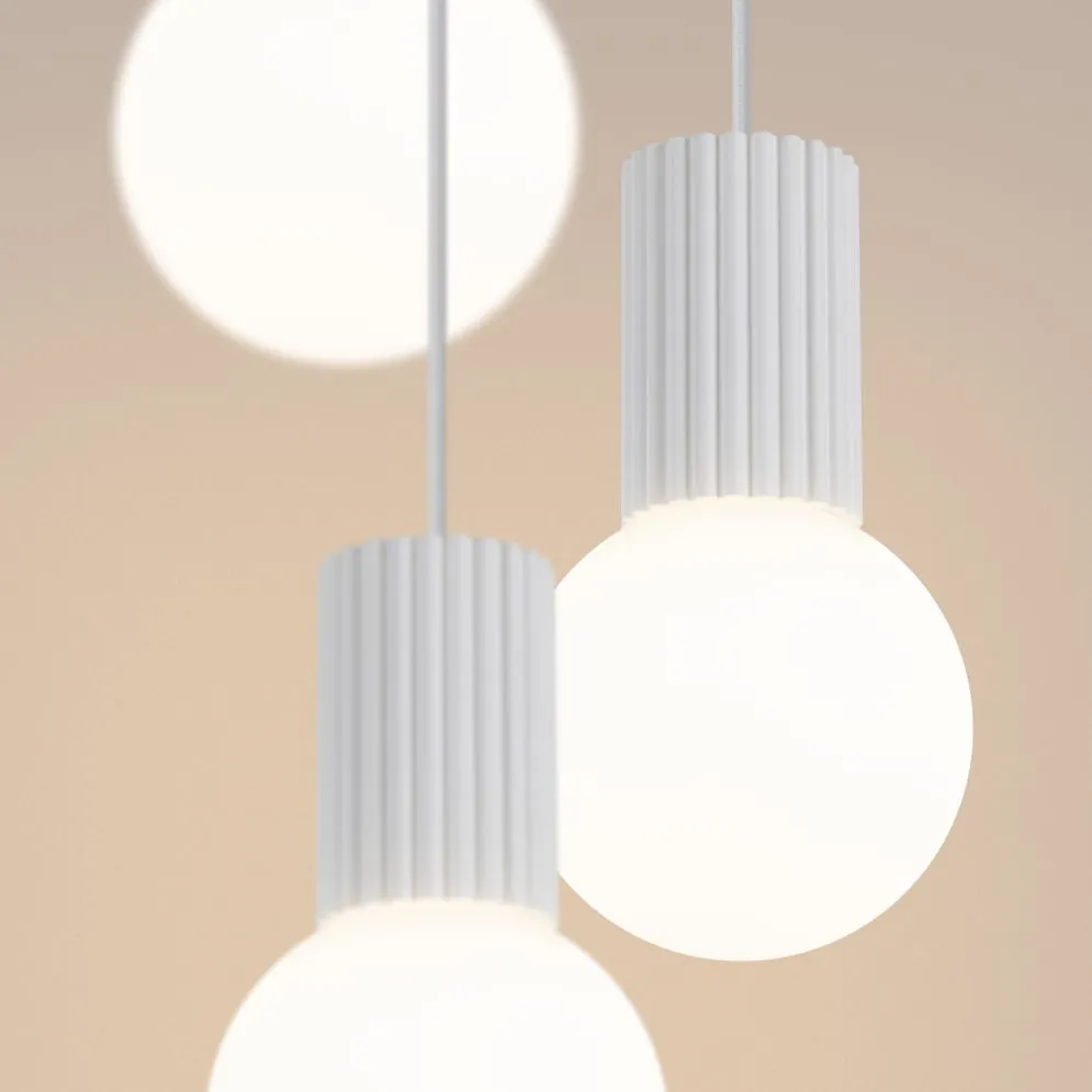 Lampa wisząca HALO 3P biała | sklep MIRAT kolekcja halo