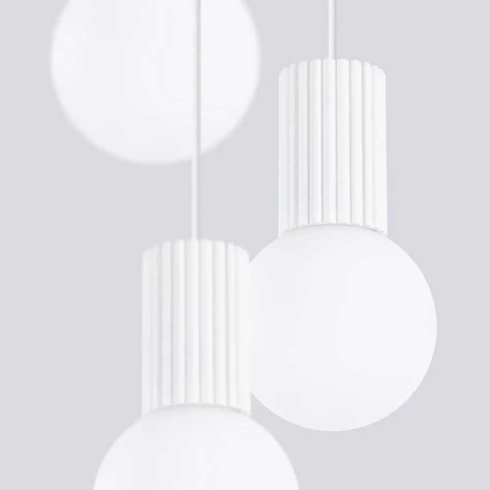Lampa wisząca HALO 3P biała | sklep MIRAT kolekcja halo
