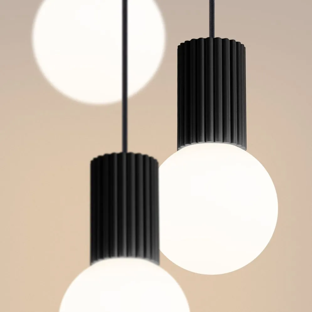 Lampa wisząca HALO 3P czarna | sklep MIRAT kolekcja halo