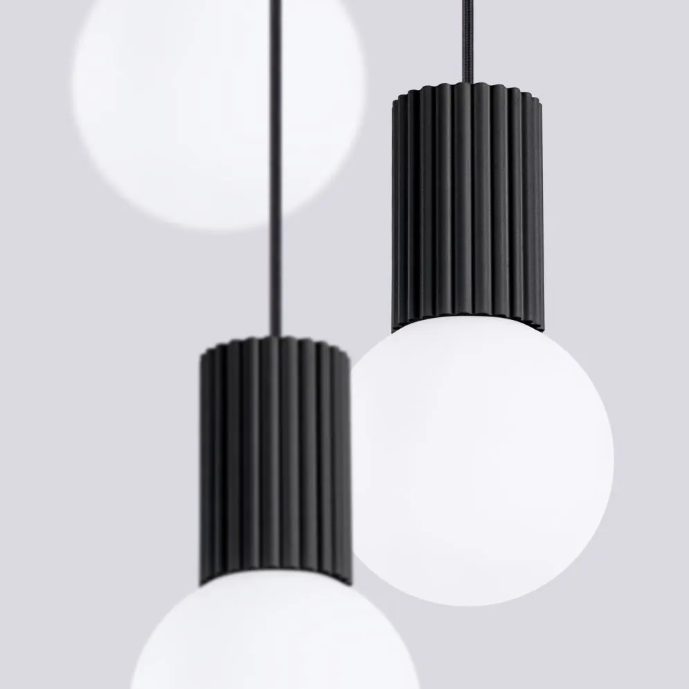 Lampa wisząca HALO 3P czarna | sklep MIRAT kolekcja halo