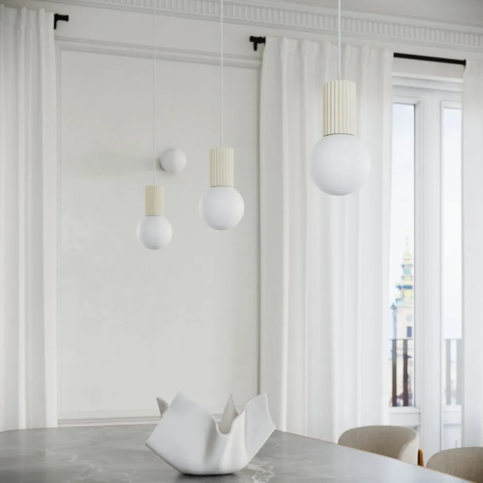 Lampa wisząca HALO 3P beżowa | sklep MIRAT kolekcja halo