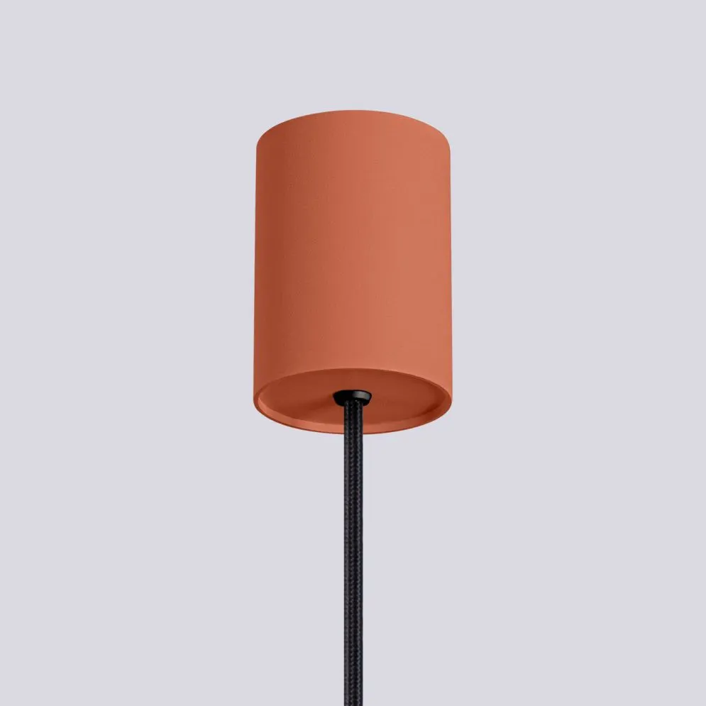 Lampa wisząca HALO 1 ochra czerwona | sklep MIRAT kolekcja halo