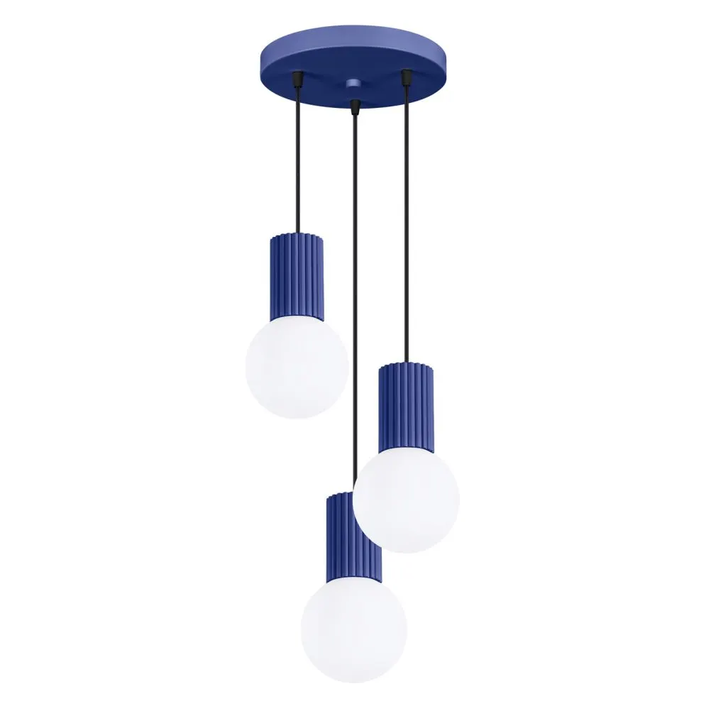 Lampa wisząca HALO 3P ultramaryna | sklep MIRAT kolekcja halo