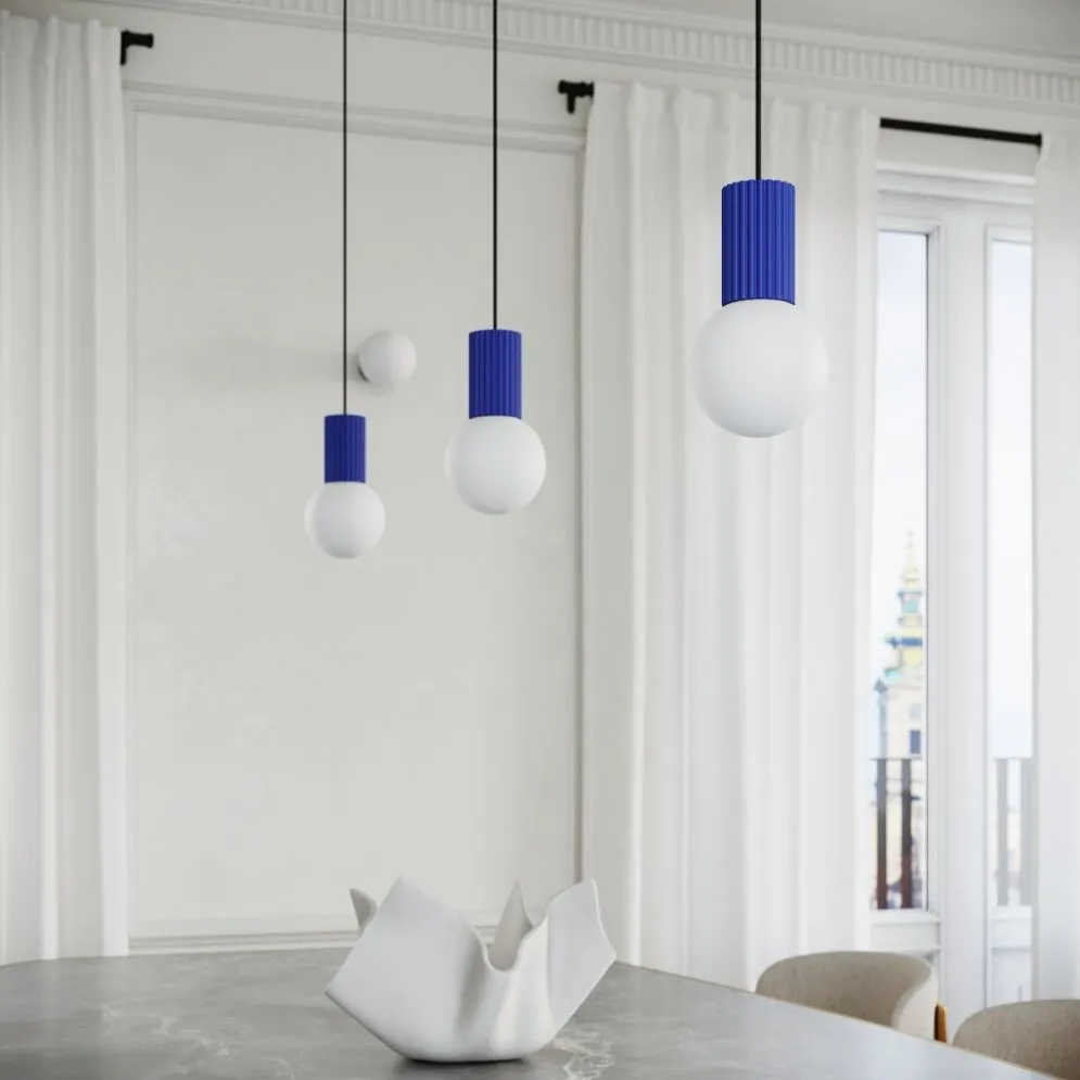 Lampa wisząca HALO 3P ultramaryna | sklep MIRAT kolekcja halo