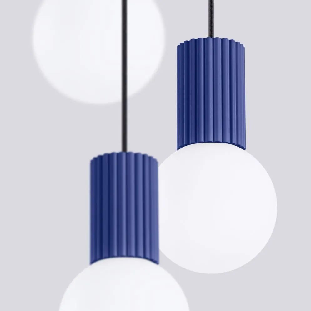 Lampa wisząca HALO 3P ultramaryna | sklep MIRAT kolekcja halo