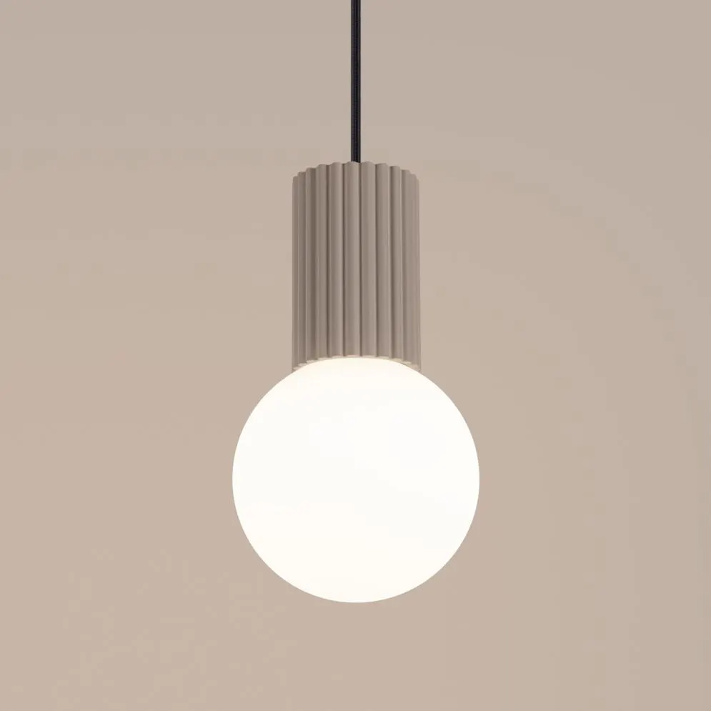 Lampa wisząca HALO 1 taupe | sklep MIRAT  kolekcja halo