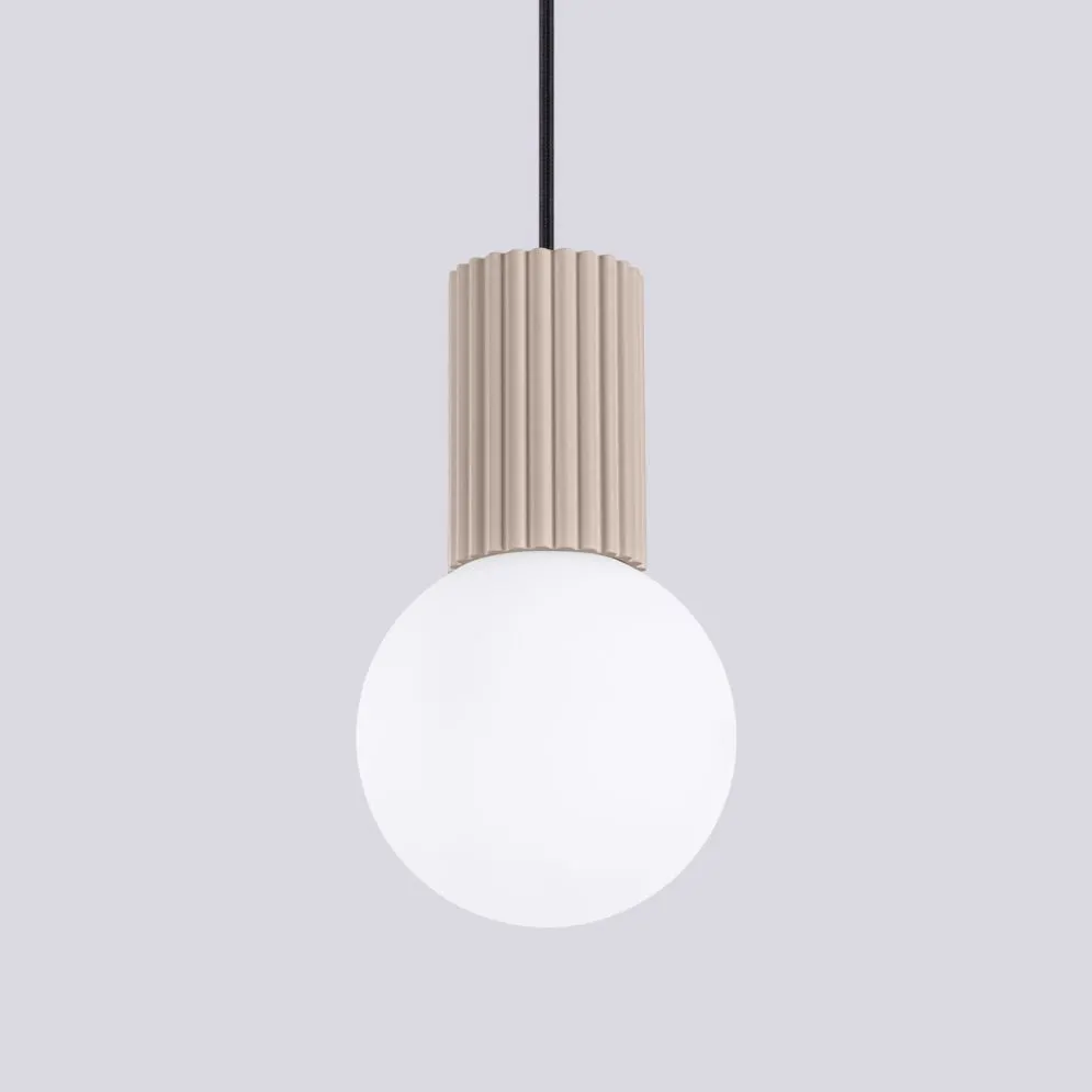 Lampa wisząca HALO 1 taupe | sklep MIRAT  kolekcja halo