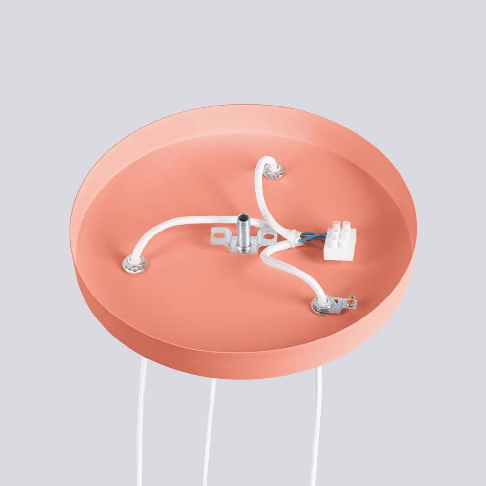 Lampa wisząca HALO 3P brzoskwiniowa | sklep MIRAT  kolekcja halo