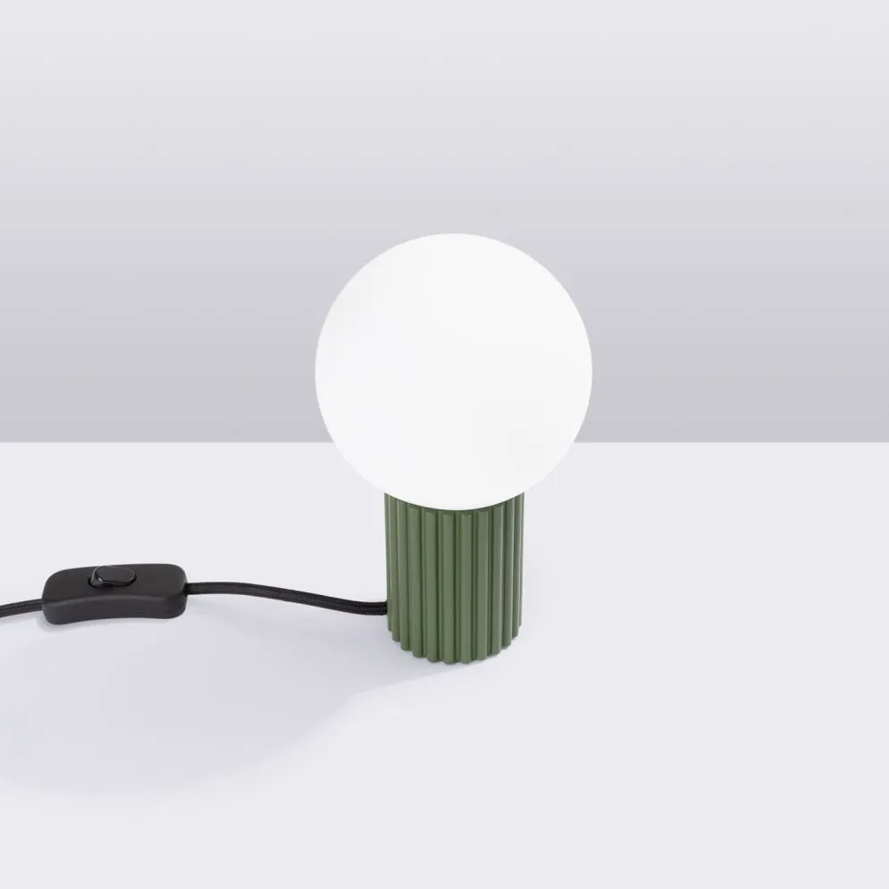 Lampa biurkowa HALO zielona oliwka | sklep MIRAT  kolekcja halo