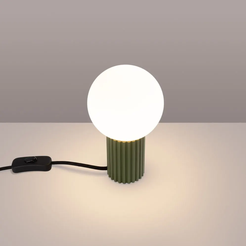 Lampa biurkowa HALO zielona oliwka | sklep MIRAT  kolekcja halo
