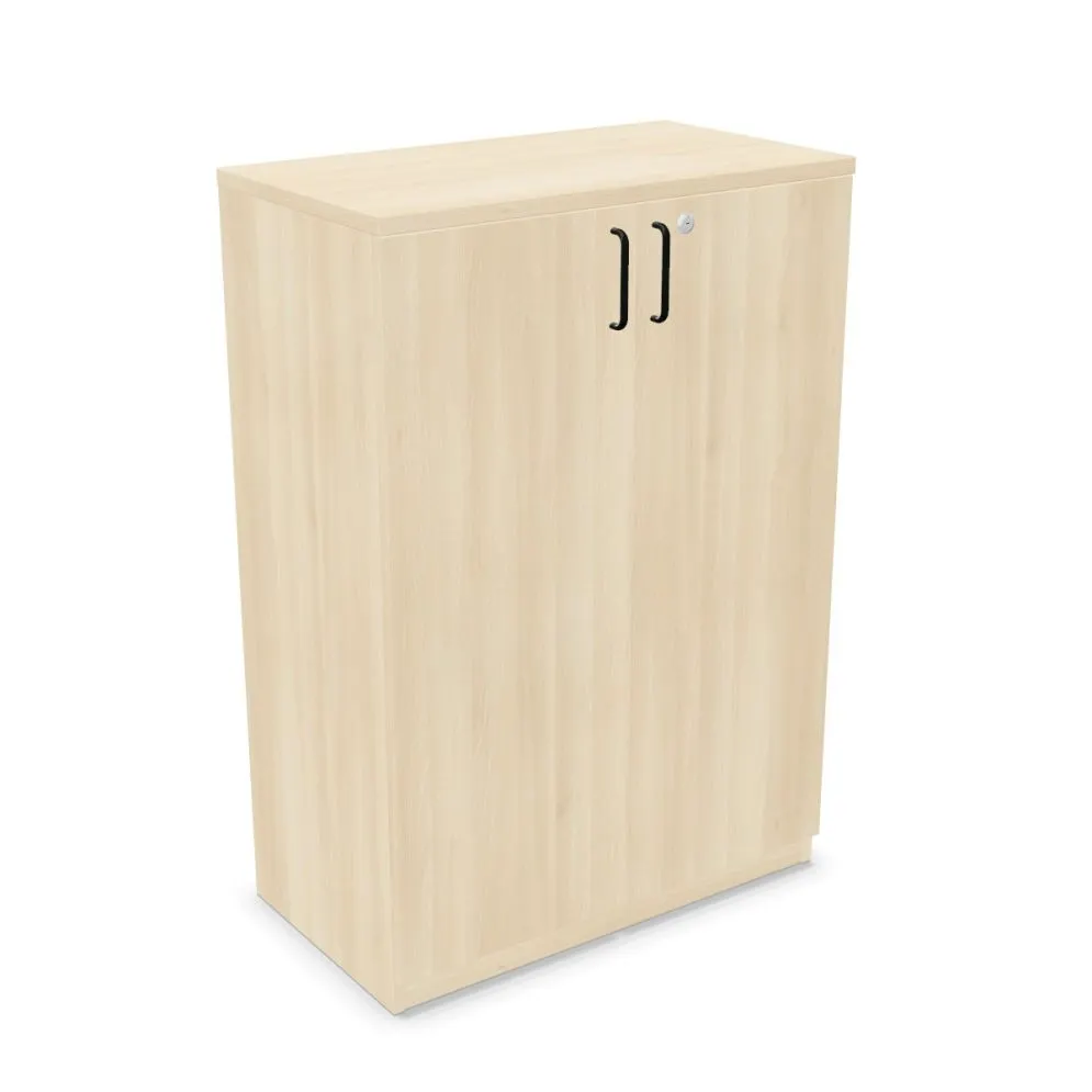 Komoda biurowa EASY SPACE CABINET H-D2 3-OH 80cm akacjowa zamykana I sklep meblowy MIRAT.