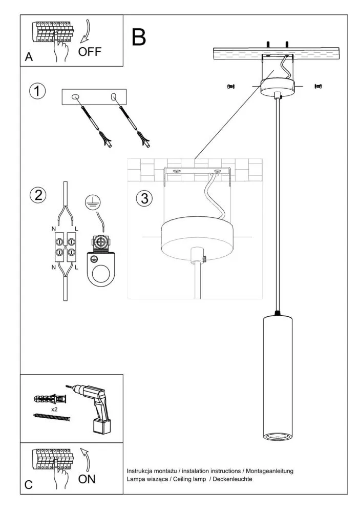 Lampa wisząca ceramiczna NANCY | sklep MIRAT  kolekcja nancy
