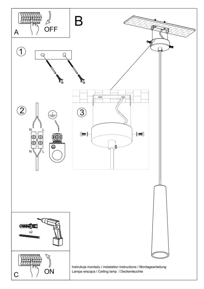 Lampa wisząca ceramiczna ELECTRA | sklep MIRAT  kolekcja electra