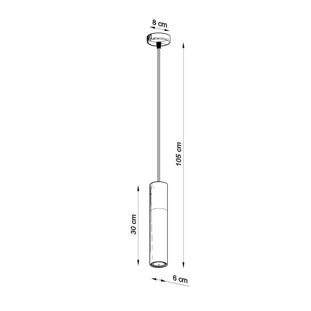Lampa wisząca BORGIO 1 czarny | sklep MIRAT  kolekcja borgio