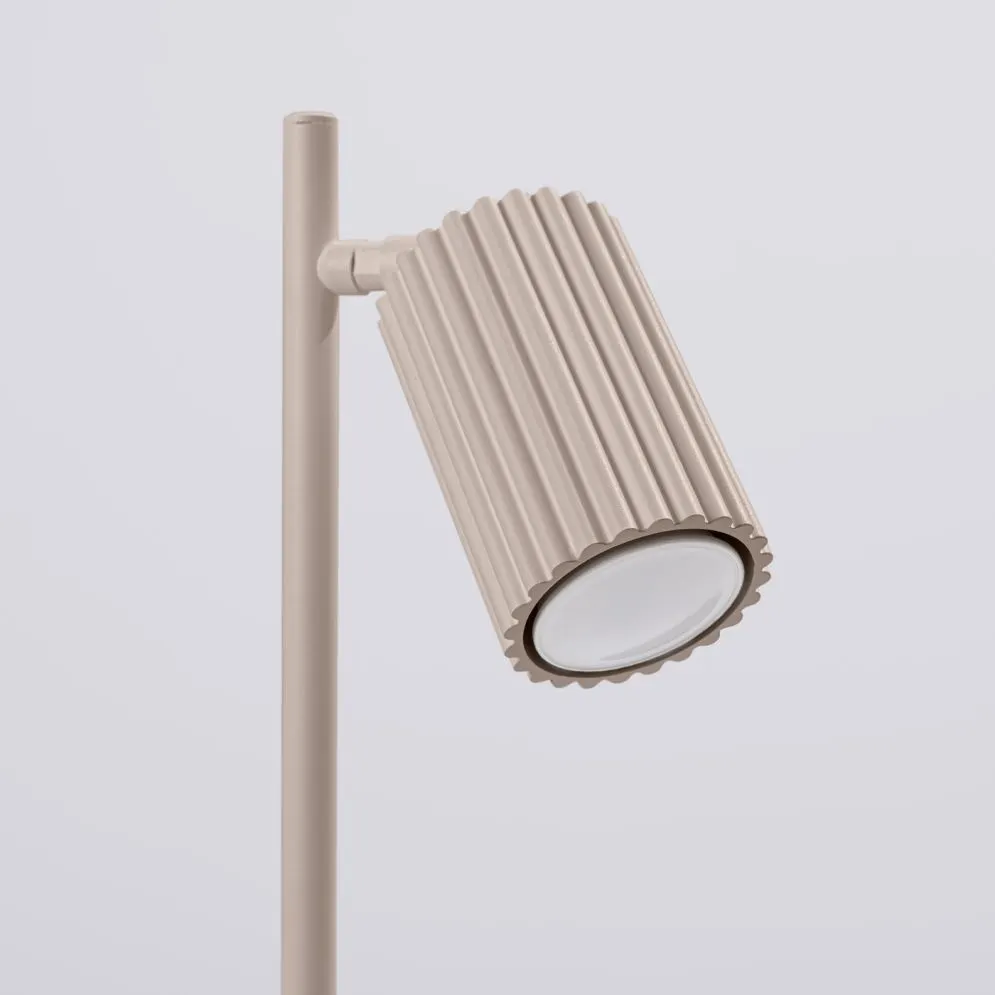 Lampa biurkowa KARBON taupe | sklep MIRAT  kolekcja karbon