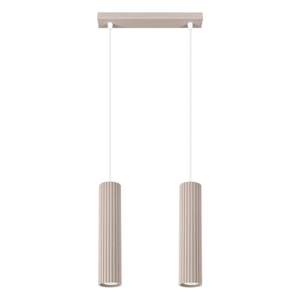 Lampa wisząca KARBON 2 taupe | sklep MIRAT  kolekcja karbon