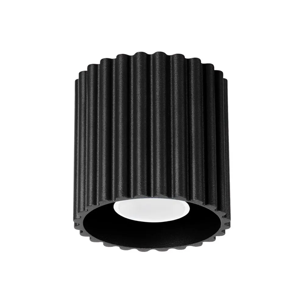 Plafon AURA 1 czarny GU10 | sklep MIRAT kolekcja aura