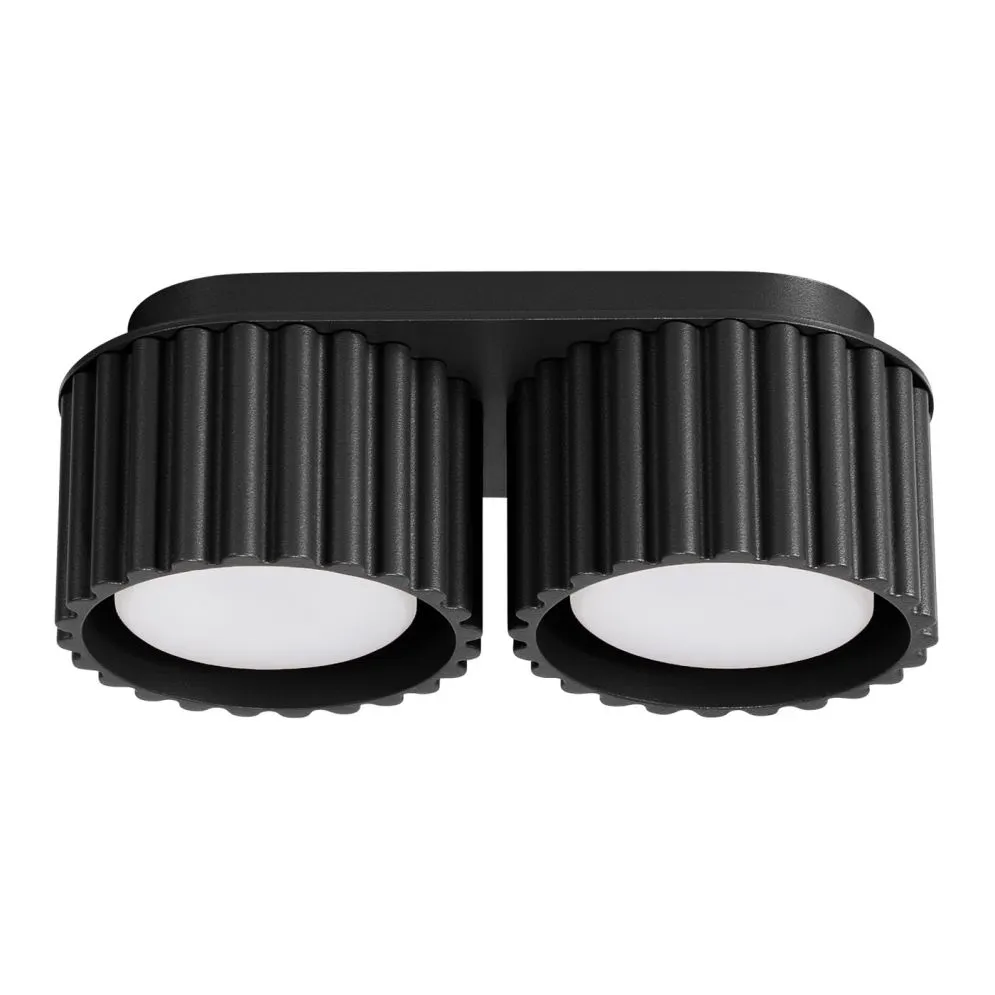 Plafon AURA 2 czarny Gx53 | sklep MIRAT kolekcja aura