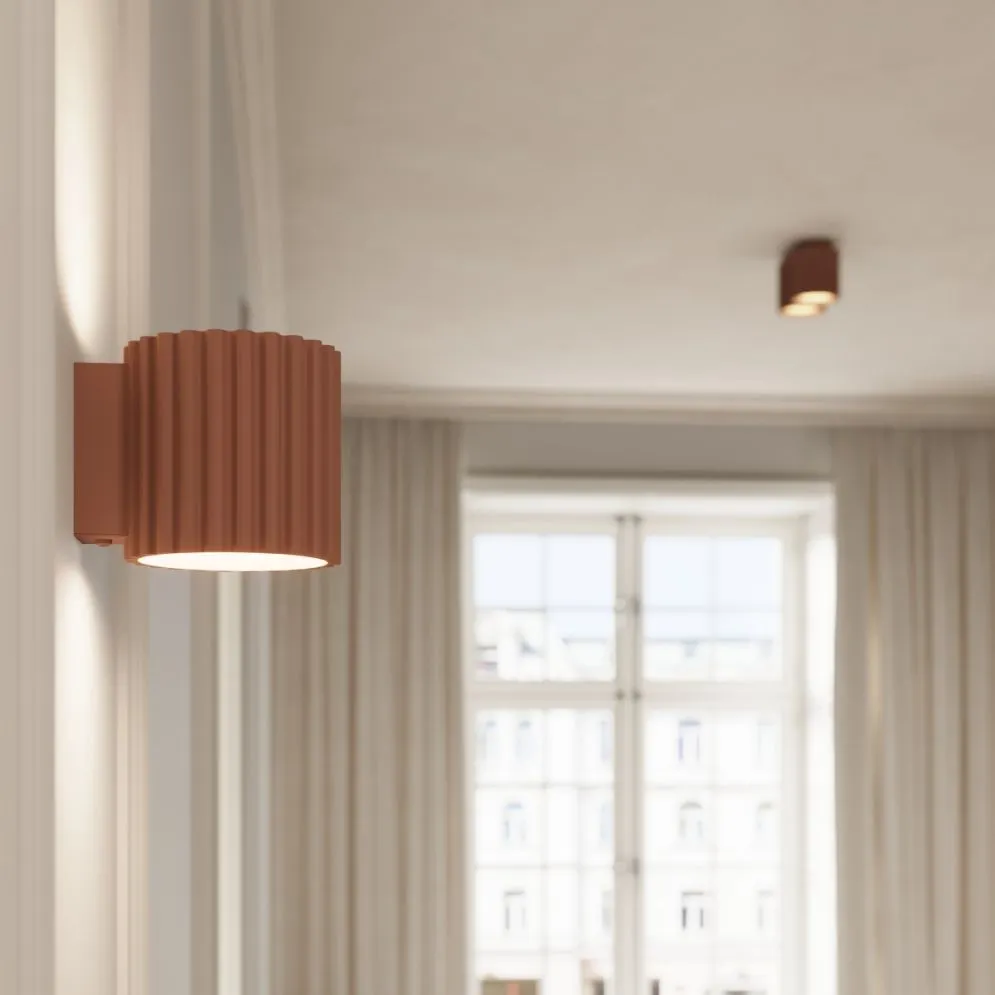 Plafon AURA 1 mocca GU10 | sklep MIRAT kolekcja aura