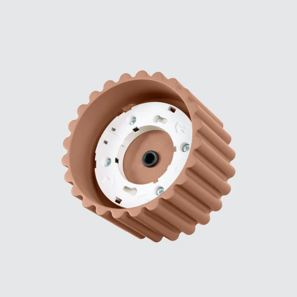 Plafon AURA 1 mocca Gx53 | sklep MIRAT  kolekcja aura