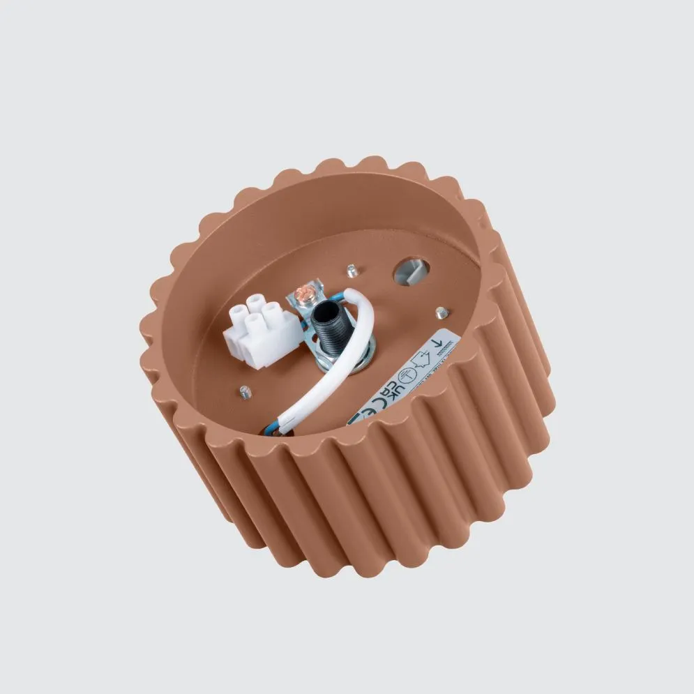 Plafon AURA 1 mocca Gx53 | sklep MIRAT  kolekcja aura