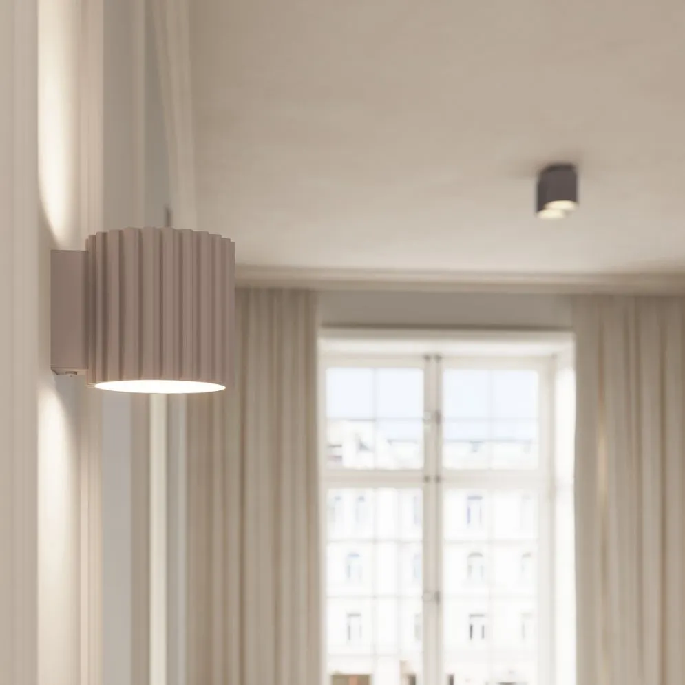 Plafon AURA 2 taupe GU10 | sklep MIRAT  kolekcja aura