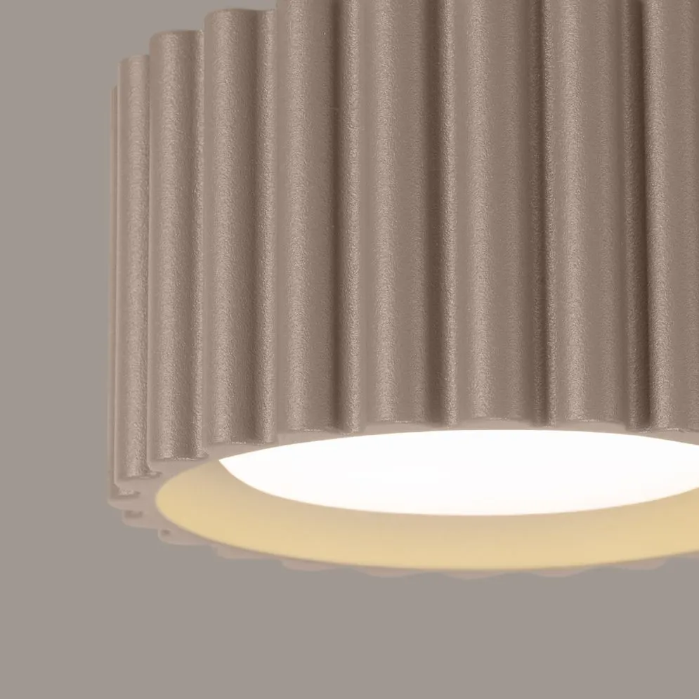 Plafon AURA 1 taupe Gx53 | sklep MIRAT  kolekcja aura
