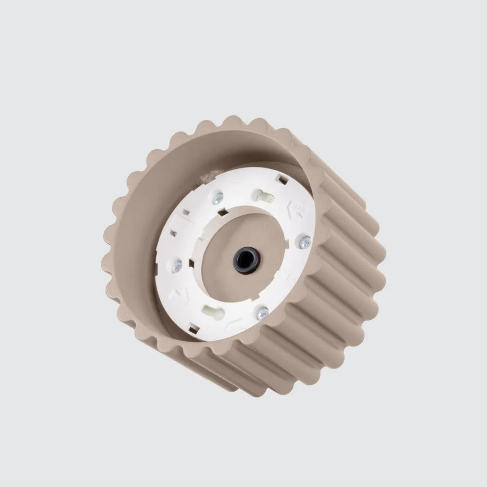 Plafon AURA 1 taupe Gx53 | sklep MIRAT  kolekcja aura