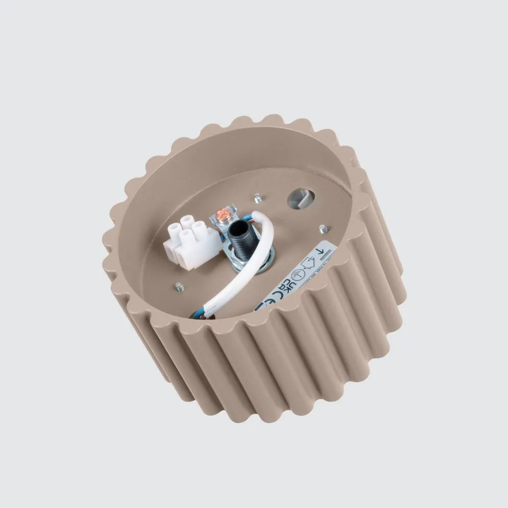 Plafon AURA 1 taupe Gx53 | sklep MIRAT  kolekcja aura