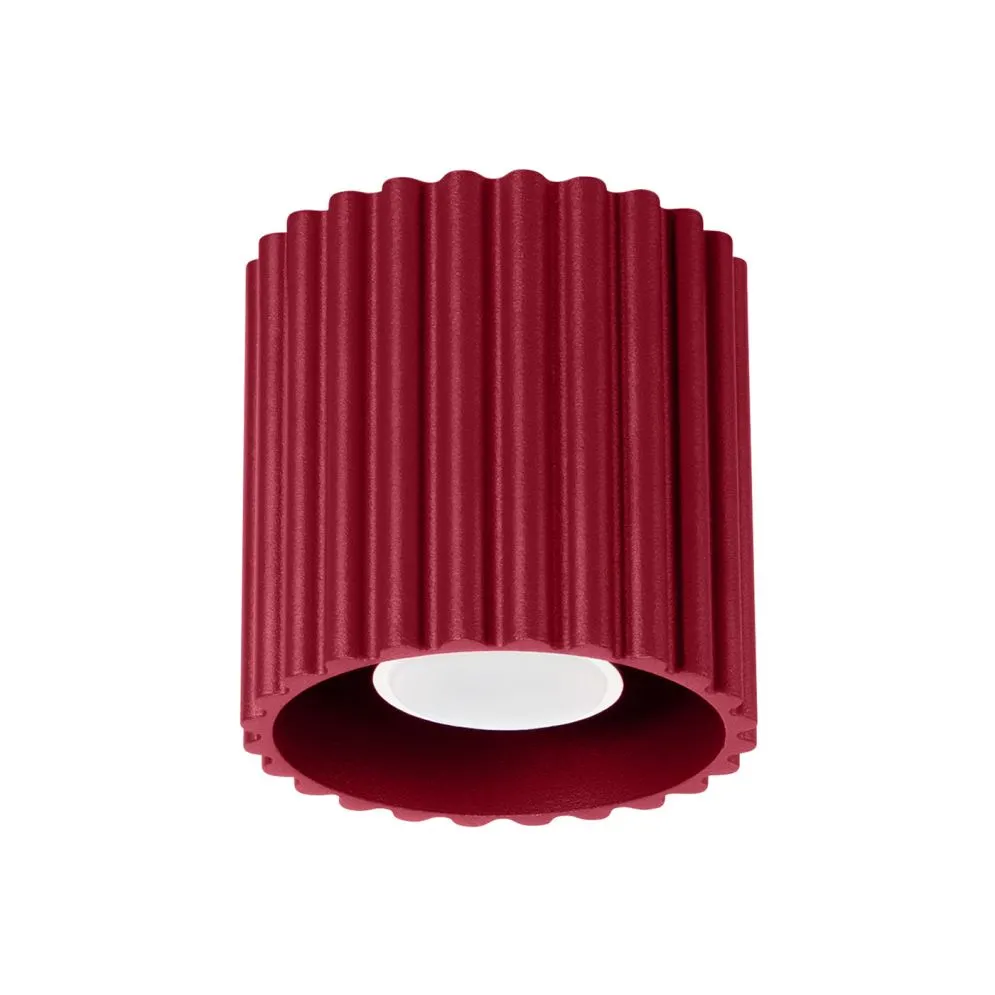 Plafon AURA 1 burgund GU10 | sklep MIRAT  kolekcja aura