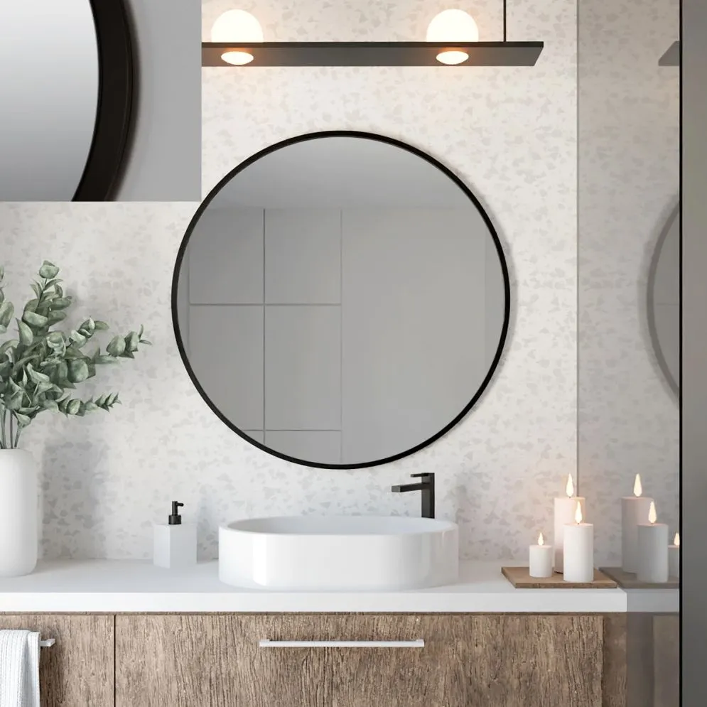 Lustro łazienkowe ZIRCON STANDARD 80 dekoracyjne | MIRAT. w stylu kolekcja ZIRCON