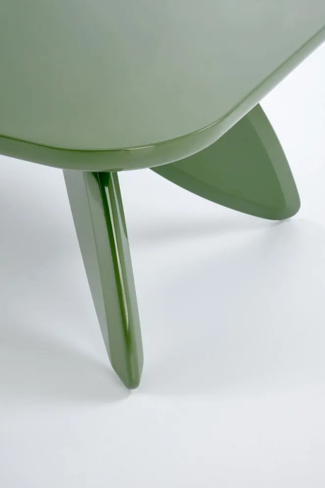 Ława prostokątna SORAYA 120x60cm zielona modernistyczna I sklep meblowy MIRAT.