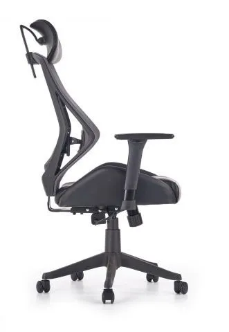 Fotel biurowy HASEL czarny szary mechanizm Multiblock | MIRAT. w stylu  kolekcja