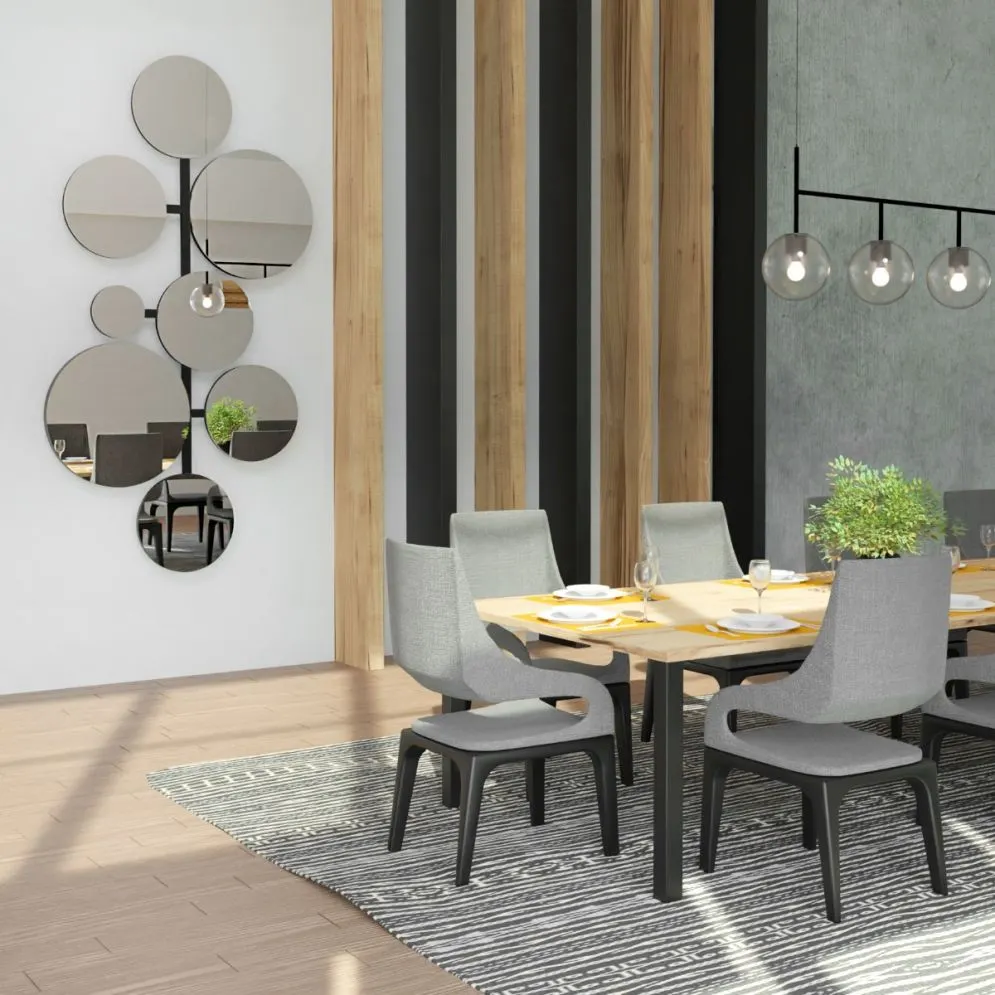 Lustro dekoracyjne COMPOSE 110x60 wiszące | MIRAT. w stylu  kolekcja