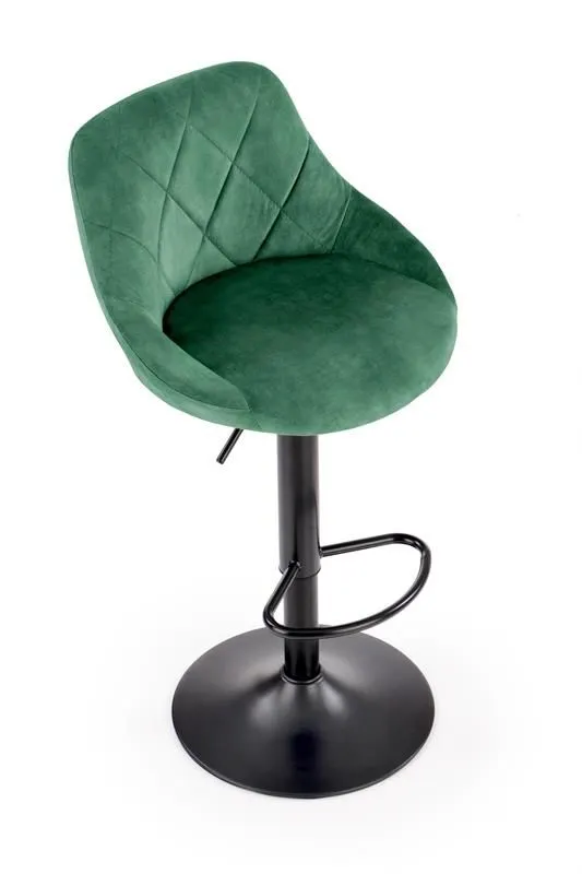Hoker H-101 VELVET zielony obrotowy I sklep meblowy MIRAT. styl GLAMOUR