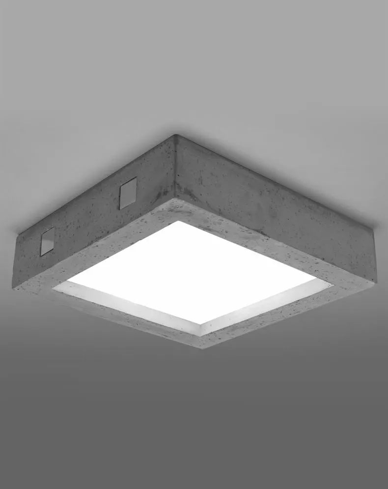 Plafon RIZA beton | sklep MIRAT kolekcja riza