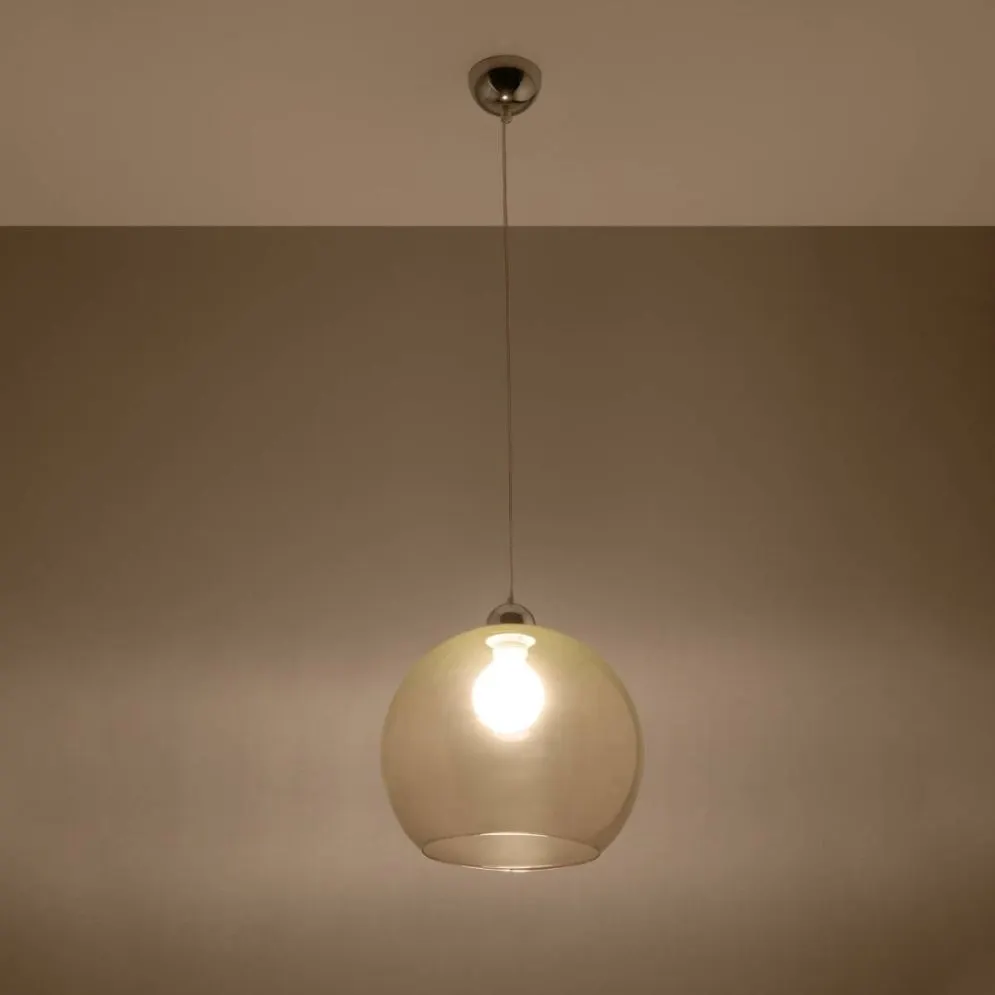 Lampa wisząca BALL szampański | sklep MIRAT  kolekcja ball