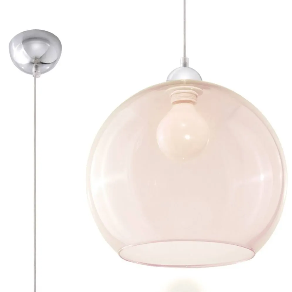 Lampa wisząca BALL szampański | sklep MIRAT  kolekcja ball