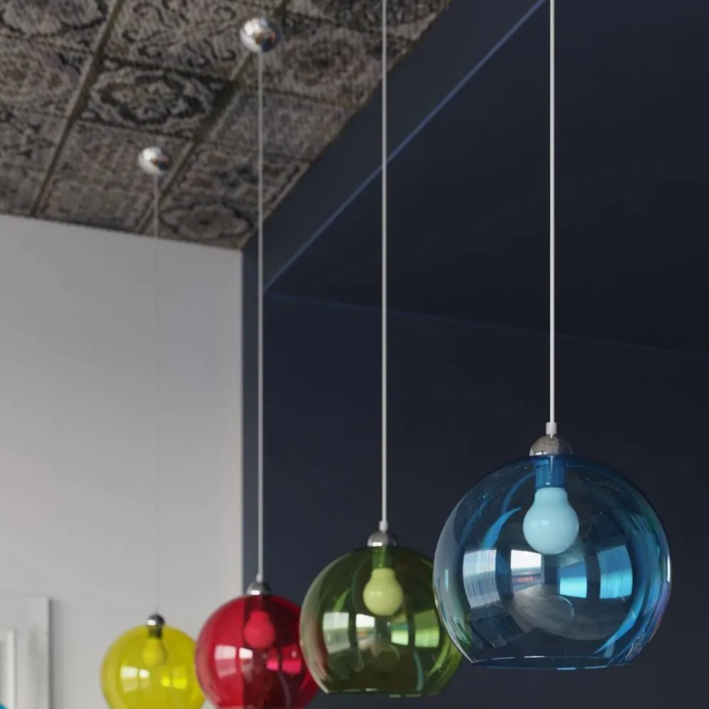 Lampa wisząca BALL szampański | sklep MIRAT  kolekcja ball