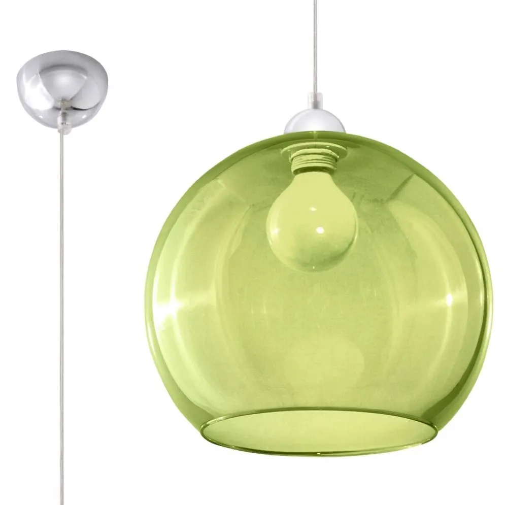 Lampa wisząca BALL zielona | sklep MIRAT kolekcja ball