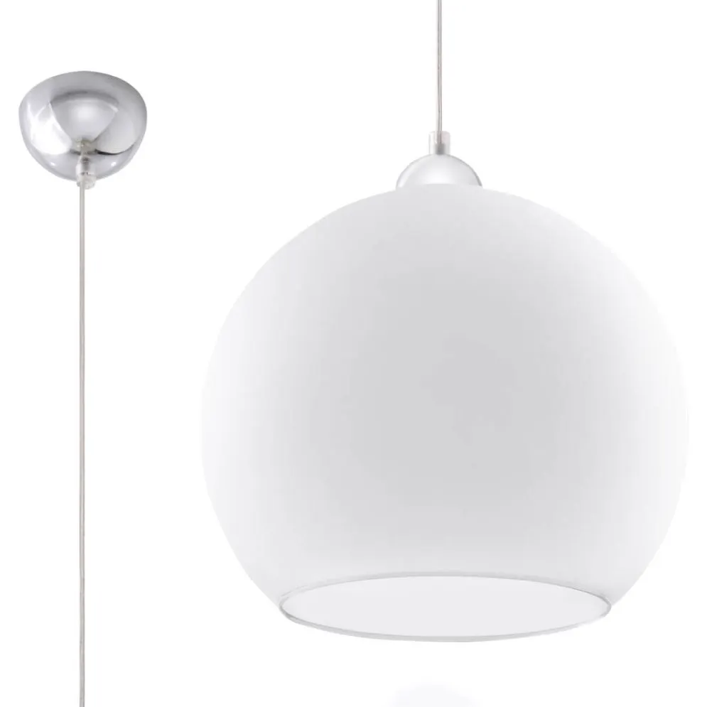 Lampa wisząca BALL biała | sklep MIRAT  kolekcja ball